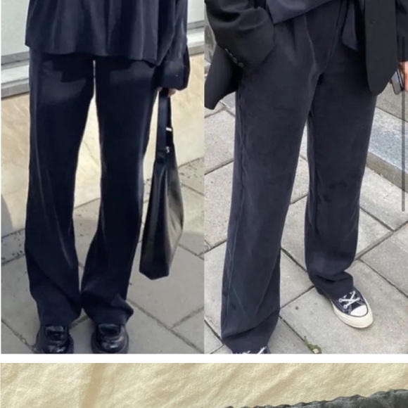 Djerf Avenue on the go Black Pants - Picture 6 of 6